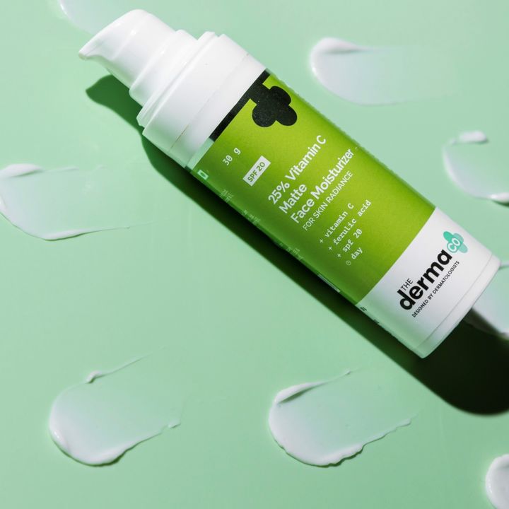 The Derma Co 25% Vitamin C Matte Face Moisturizer