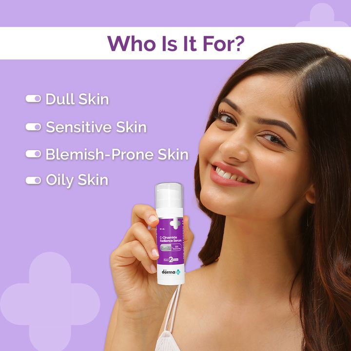 derma co c niacinamide radiance serum suitable for oily skin