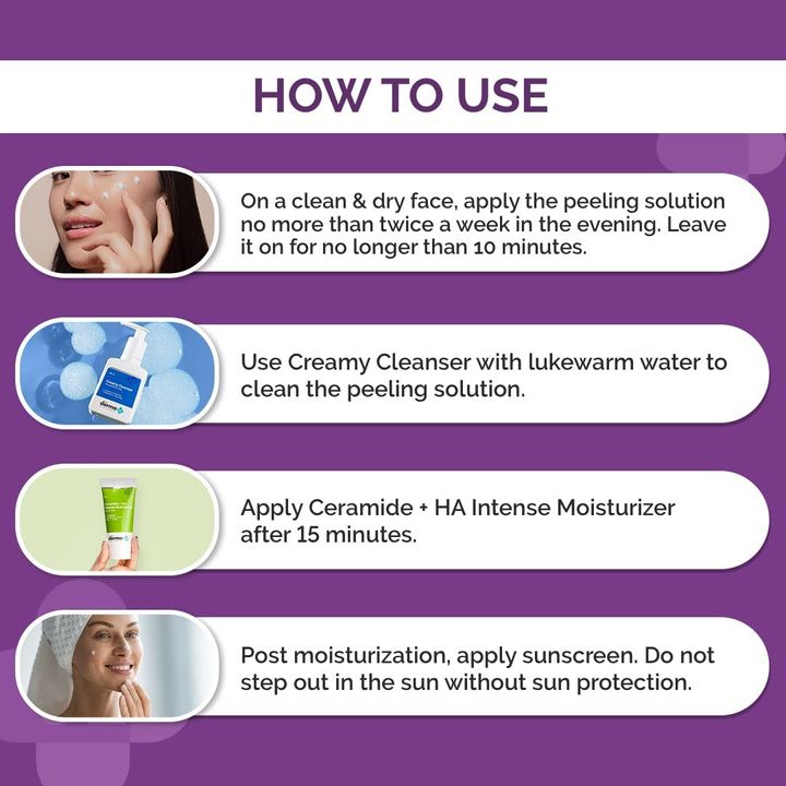 AHA 30 BHA 2 peeling solution