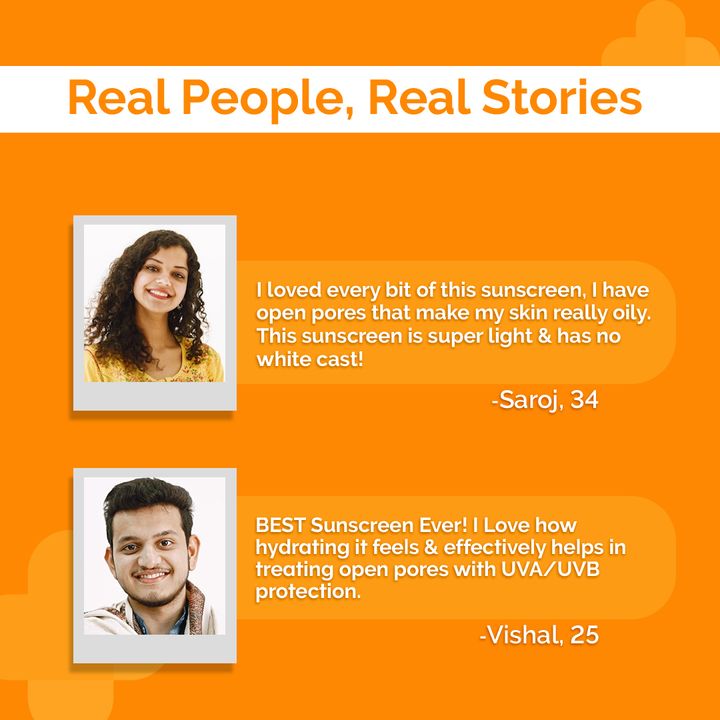 the derma co pore minimizing sunscreen spf 50 Real stories