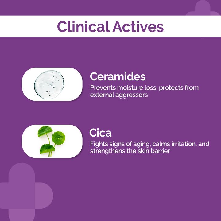 The Derma Co 4% Ceramide Complex Face Cream with Clinical Actives