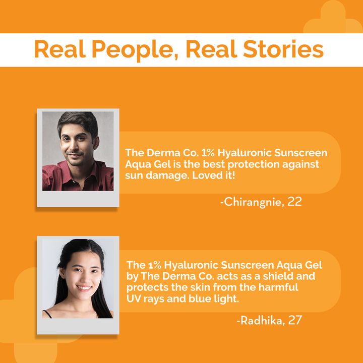 derma co sunscreen with hyaluronic acid real stories