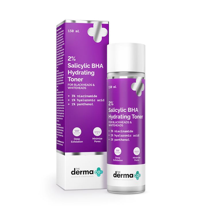 2% salicylic acid toner for face for blackheads & whiteheads
