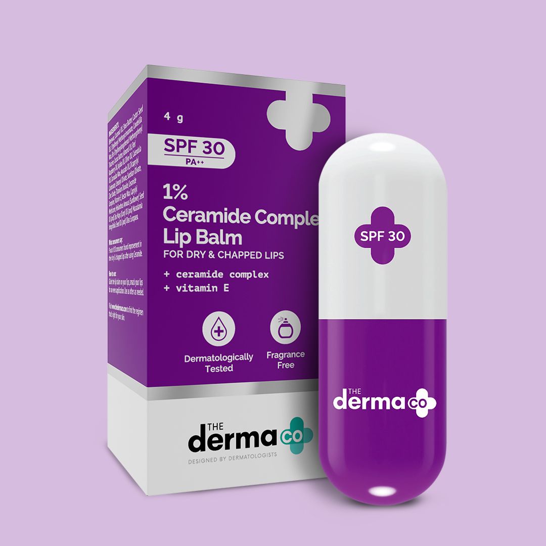 Derma Co 1 Ceramide Complex Lip Balm 4g