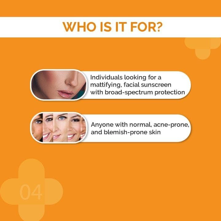 the derma co ultra matte sunscreen gel suitable for whom